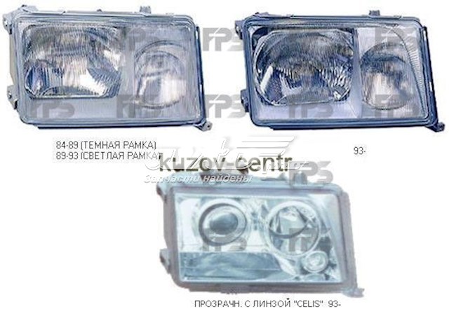 Стекло фары правой FPS FP3526RS6E