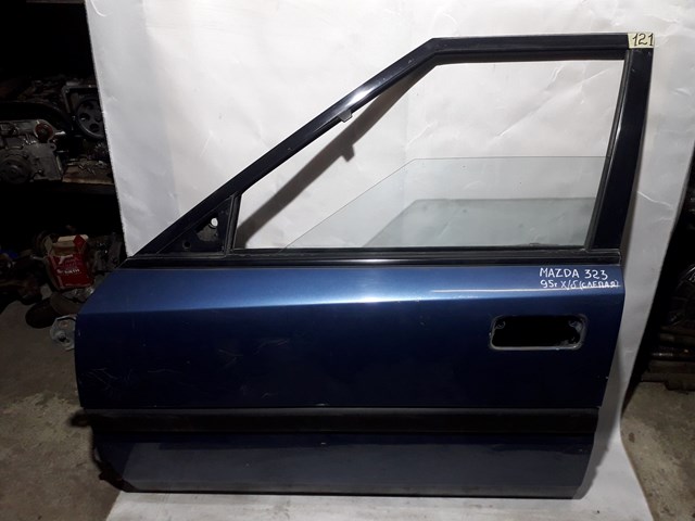 Porta dianteira esquerda para Mazda 323 (BG)