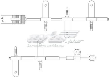 Датчик износа тормозных колодок передний WS0216A Quick Brake