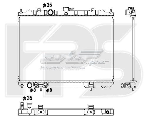 Радіатор FP50A619 FPS