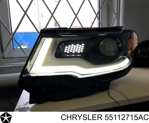 Левая фара 55112715AF Chrysler