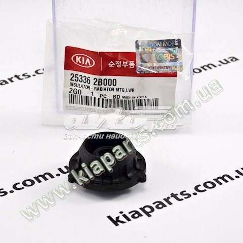 253362B000 Hyundai/Kia consola (coxim de fixação inferior do radiador)