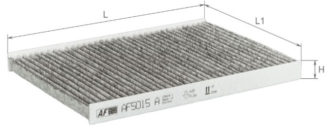 Фильтр салона AF5015A Alpha Filter