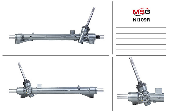 NI109R MSG Rebuilding Управление рулевое в сборе