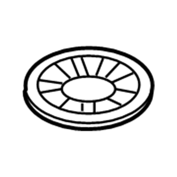 Проставка (резиновое кольцо) пружины задней верхняя на Hyundai KAUAI OS