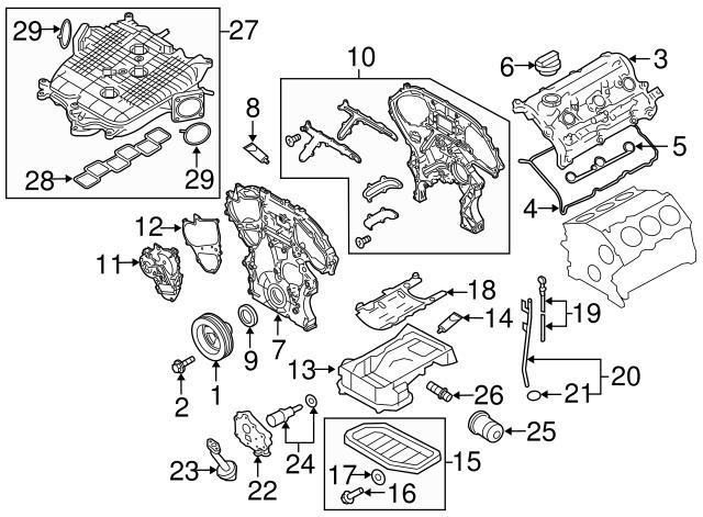 Маслонасос 15010JK20E NISSAN