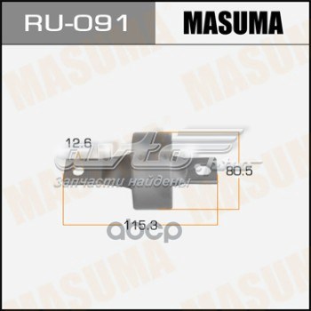 Сайлентблок заднего продольного рычага, передний Masuma RU091 цена, от 11.84 USD