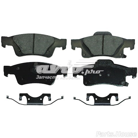 Колодки дисковые  Wagner ZD1498 цена, от 60.31 USD