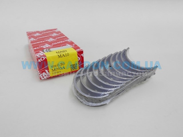Вкладыши коленвала коренные, комплект, 2-й ремонт Taiho M093A050