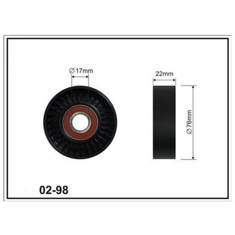 Натяжной ролик CX/Complex CX0298 цена, от 9.10 USD