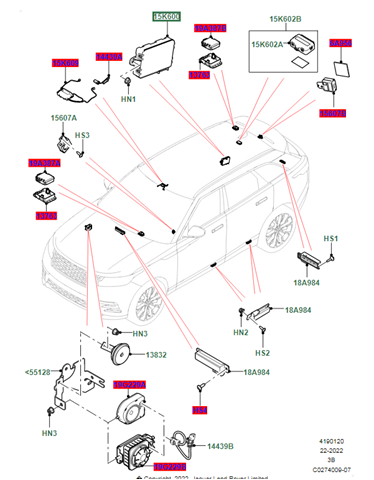 LR083970 Land Rover
