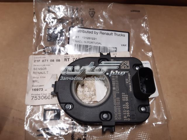 Купить 7421201221 Renault (RVI) Датчик руля