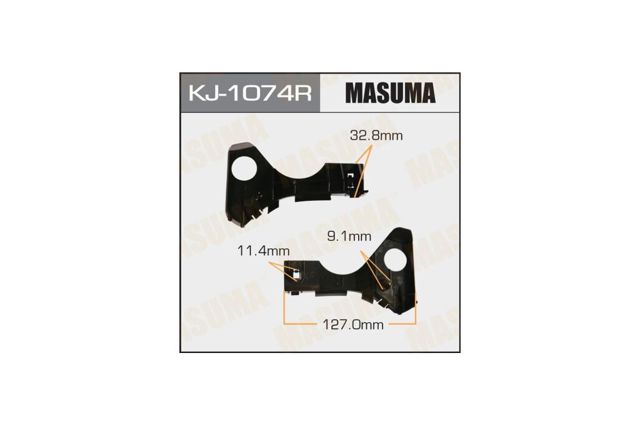 Купить KJ1074R Masuma Кронштейн бампера переднего правый