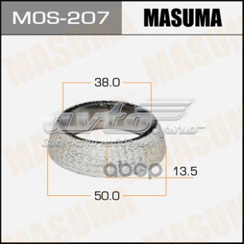 Купить MOS207 Masuma Прокладка глушителя монтажная