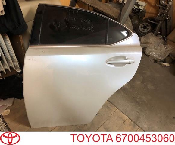 6700453060 Toyota Дверь пассажирская задняя левая