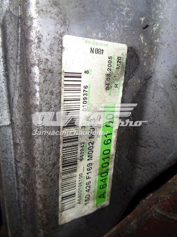 Двигатель 640942 Mercedes