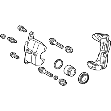 4773033380 Toyota Ремкомплект суппорта тормозного, переднего