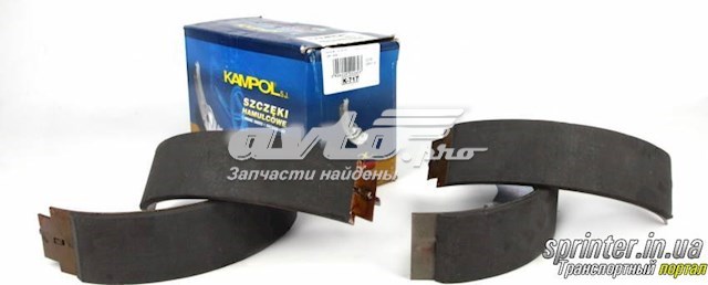 Купить K717 Kampol Задние барабанные тормозные колодки