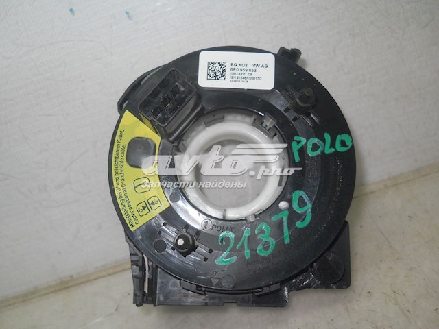 6R0959653 VAG anel airbag de contato, cabo plano do volante