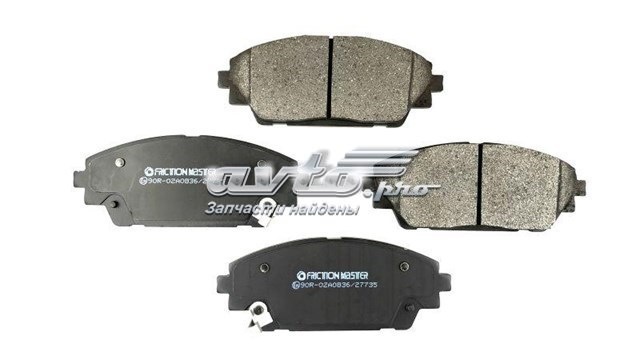Тормозные колодки Friction Master MKD1728