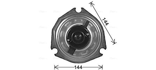 96190671 Opel motor de ventilador de forno (de aquecedor de salão)