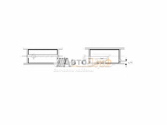 Вкладыши коленвала коренные, комплект, стандарт (STD) H8935STD Glyco