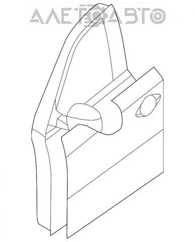 801003JA0A Nissan/Infiniti Дверь передняя правая
