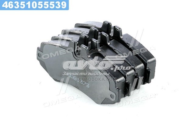 Колодки тормозные передние дисковые RIDER RD23022STD