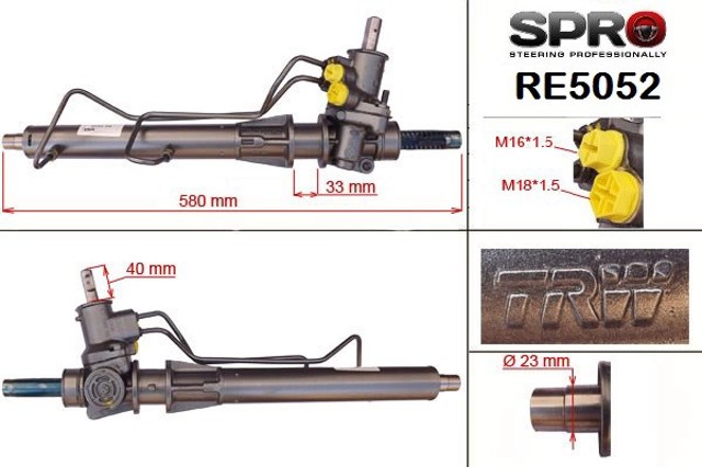 RE252R MSG Rebuilding Управление рулевое в сборе