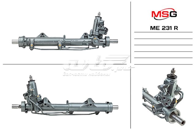 A204460590088 Mercedes cremalheira da direção