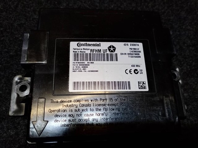 Chrysler 68155691AF