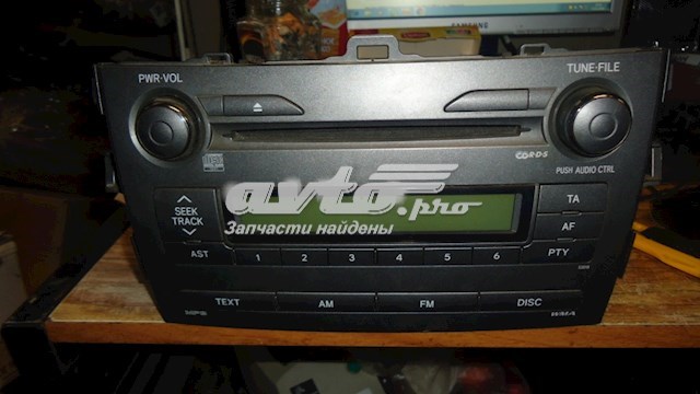 Aparelhagem de som (rádio AM/FM) para Toyota Corolla (E15)