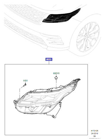 LR116431 Land Rover 