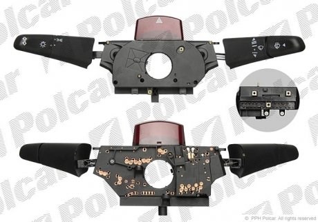 Купить 5062PZ1 Polcar Подрулевой переключатель