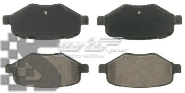Задние тормозные колодки ZD1377 Wagner