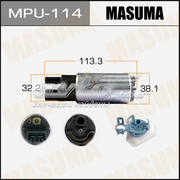 Элемент-турбинка топливного насоса MPU114 Masuma