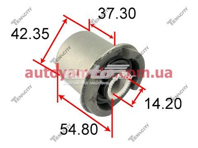 Сайлентблок передней подвески Tenacity AAMTO1055 цена, от 6.31 USD
