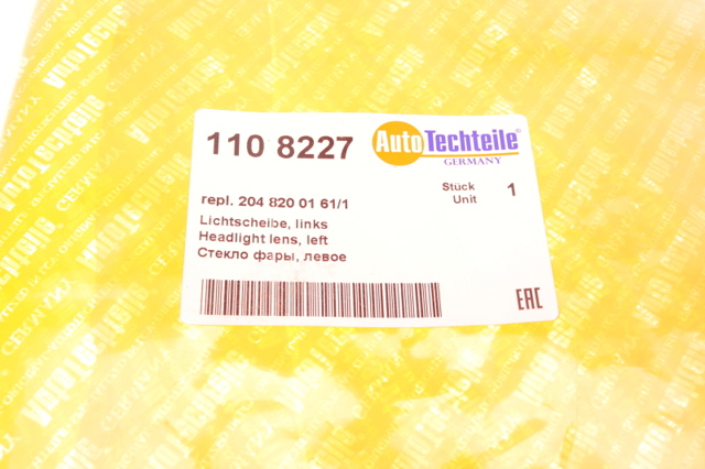 Купить 1108227 Autotechteile Стекло фары левой