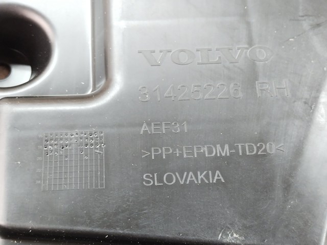 Правый кронштейн заднего бампера Volvo 31425224