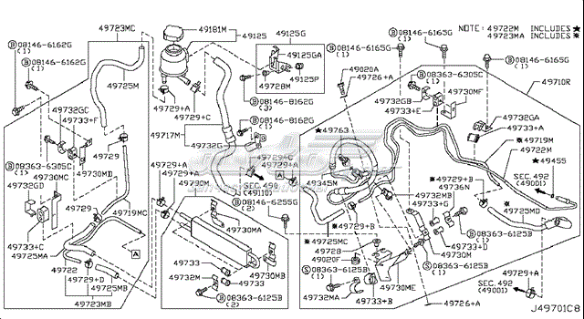 Radiador De Direccion Asistida 497901CA0A NISSAN