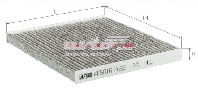 Купить AF5016A Alpha Filter Фильтр салона угольный
