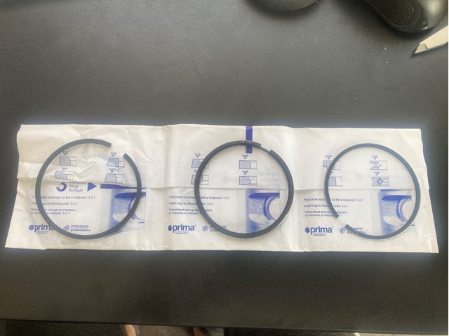K41459000 Prima Комплект поршневых колец, STD