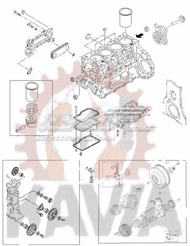 Шатунные вкладыши коленчатого вала Taiho R801HSTD цена, от 14.05 USD