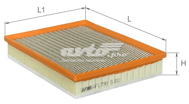 Воздушный фильтр AF1798S Alpha-filter