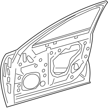 Дверь передняя правая 6700150140 Toyota