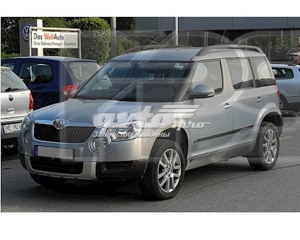 Vidro de porta-malas de 3ª/5ª porta traseira (de tampa de alcapão) para Skoda Yeti (5L)