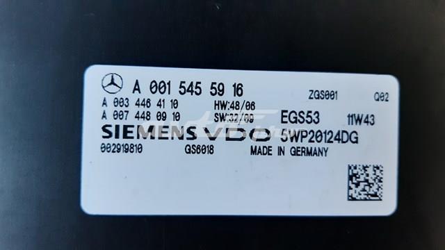 A0015455916 Mercedes модуль управления (эбу АКПП электронный)