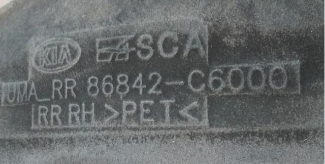 86842C6000 Hyundai/Kia Брызговик задний правый