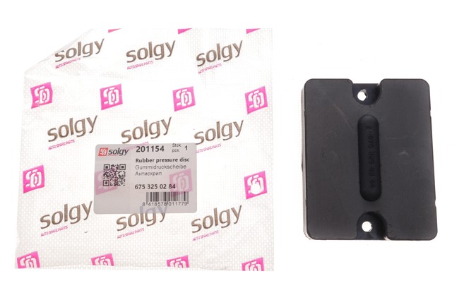 Подушка рессоры межлистовая 201154 Solgy