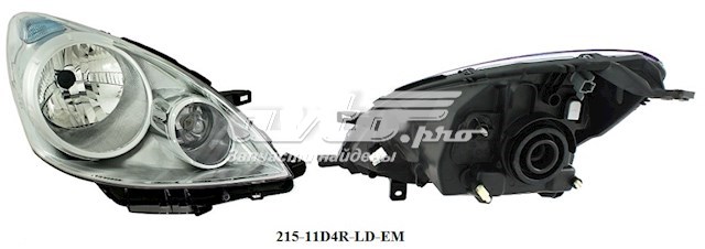 Фара правая Depo/Loro/Abakus 21511D4RLDEM